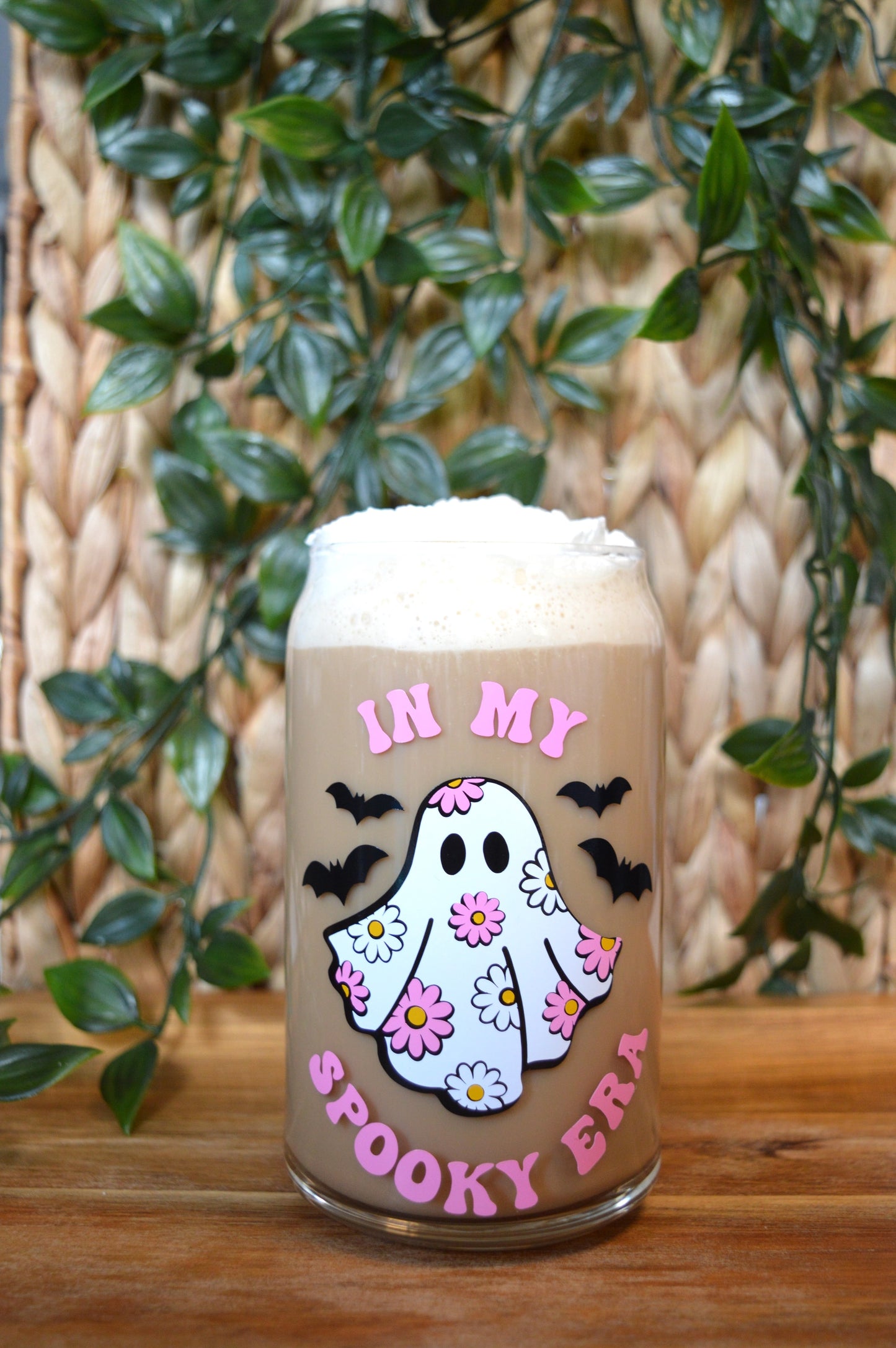 In My Spooky Era 16oz Glass Cup