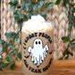 I Ghost People All Year Around 16 oz Glass Cup