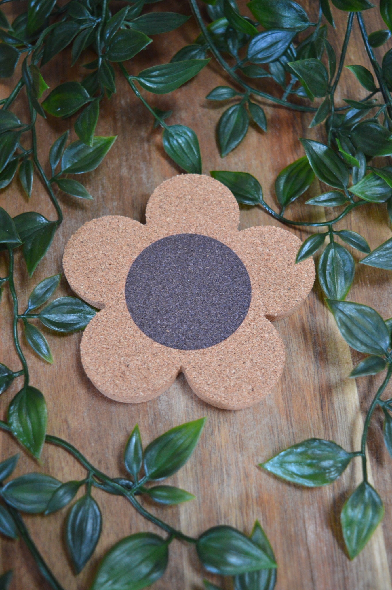 Flower Cork Coaster