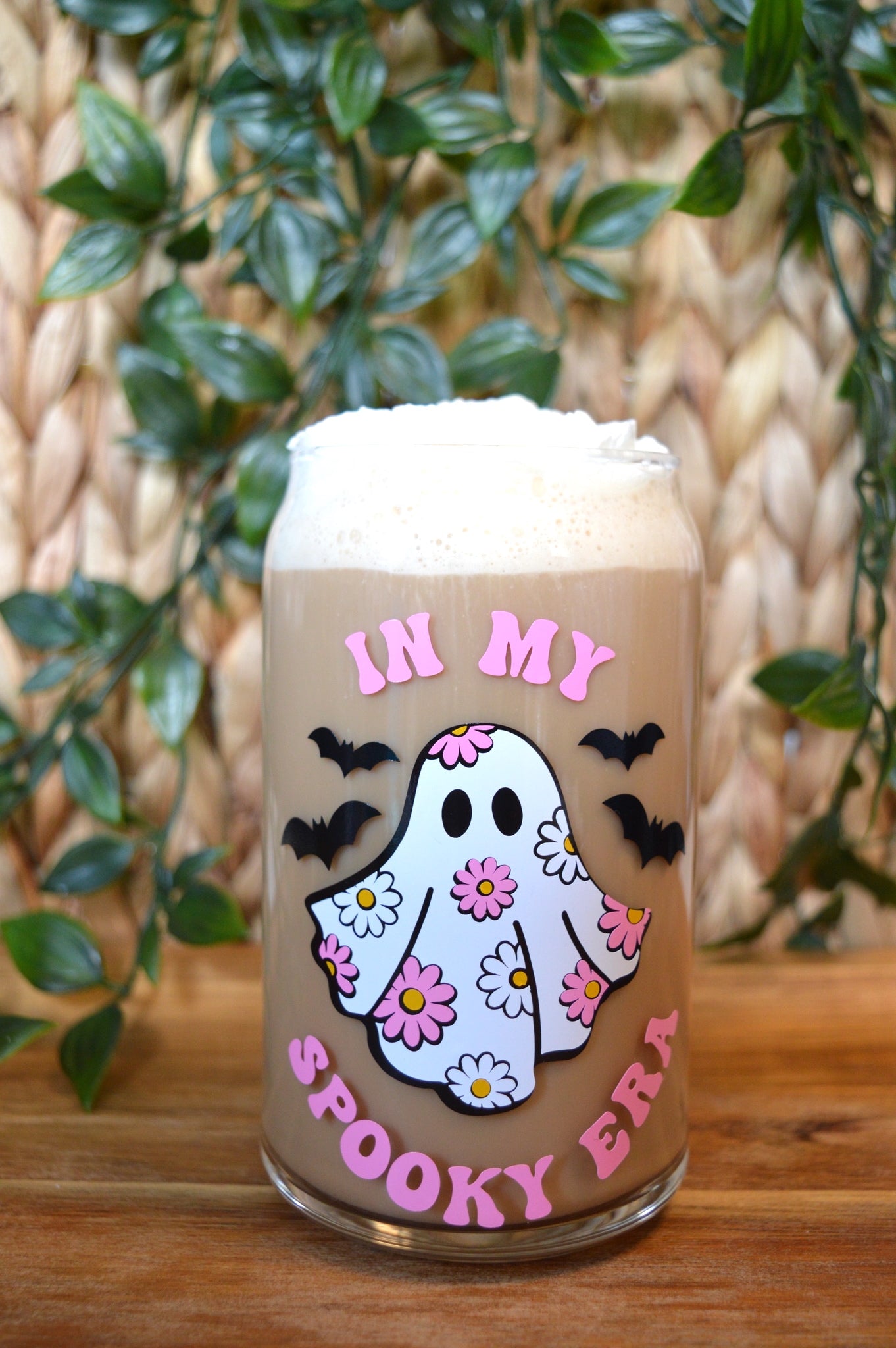 In My Spooky Era 16oz Glass Cup