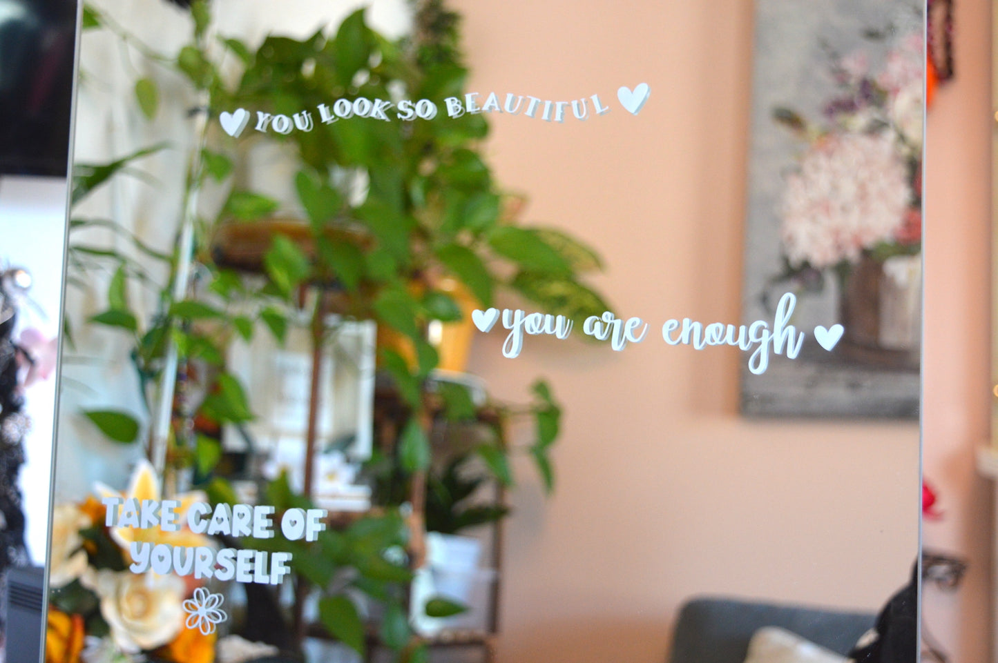 You Are Enough Mirror Decal