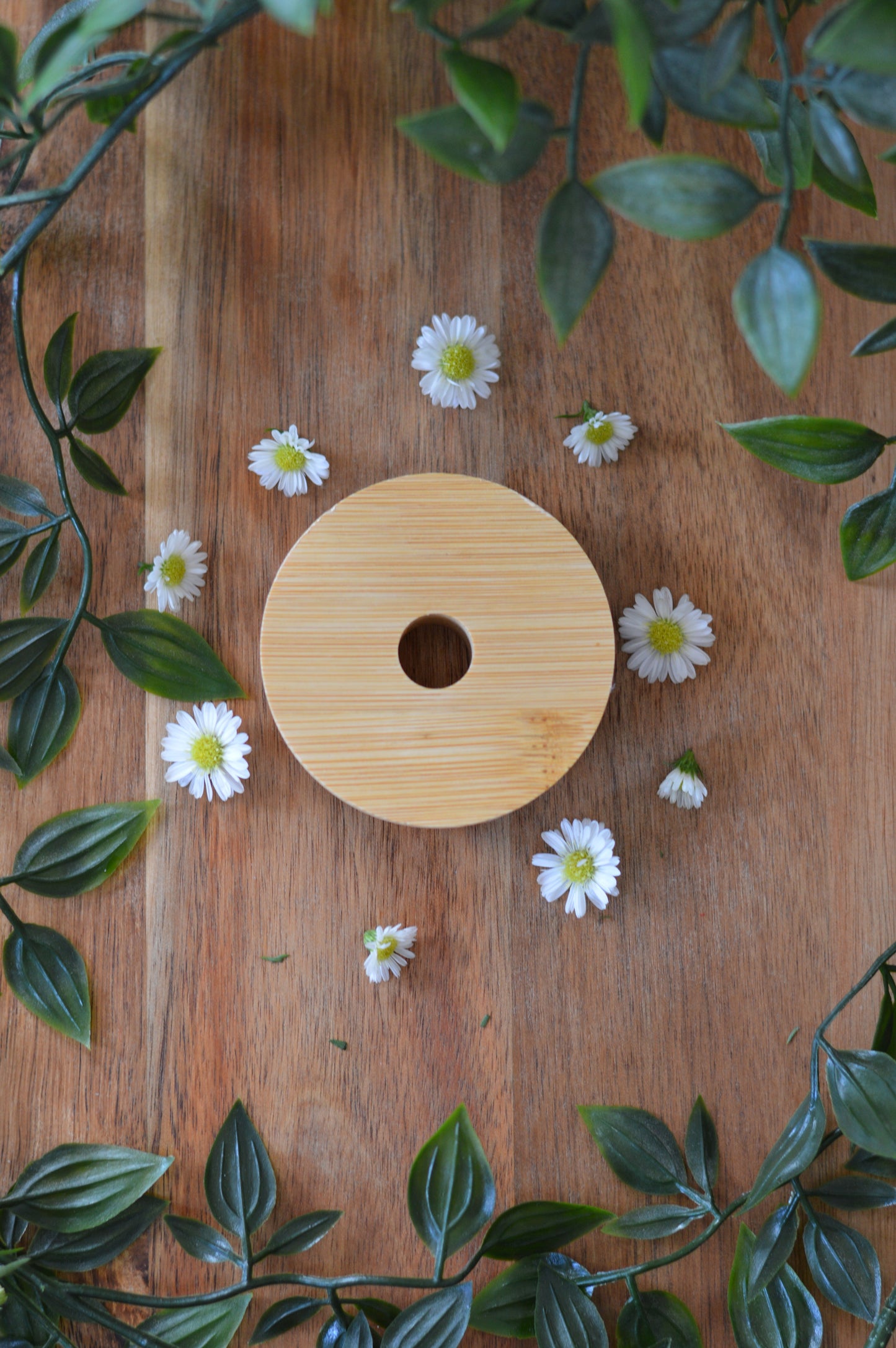 Bamboo Lid for 16oz Glass Cup