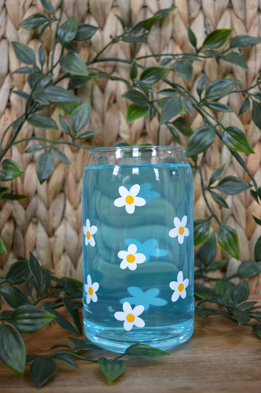Cute Mini Daisy Glass Cup