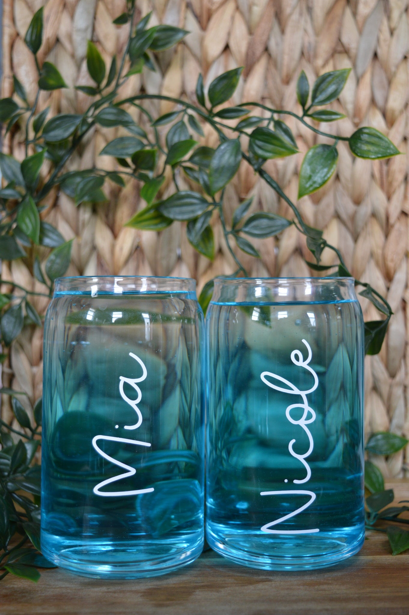 Personalized Name Glass Cup