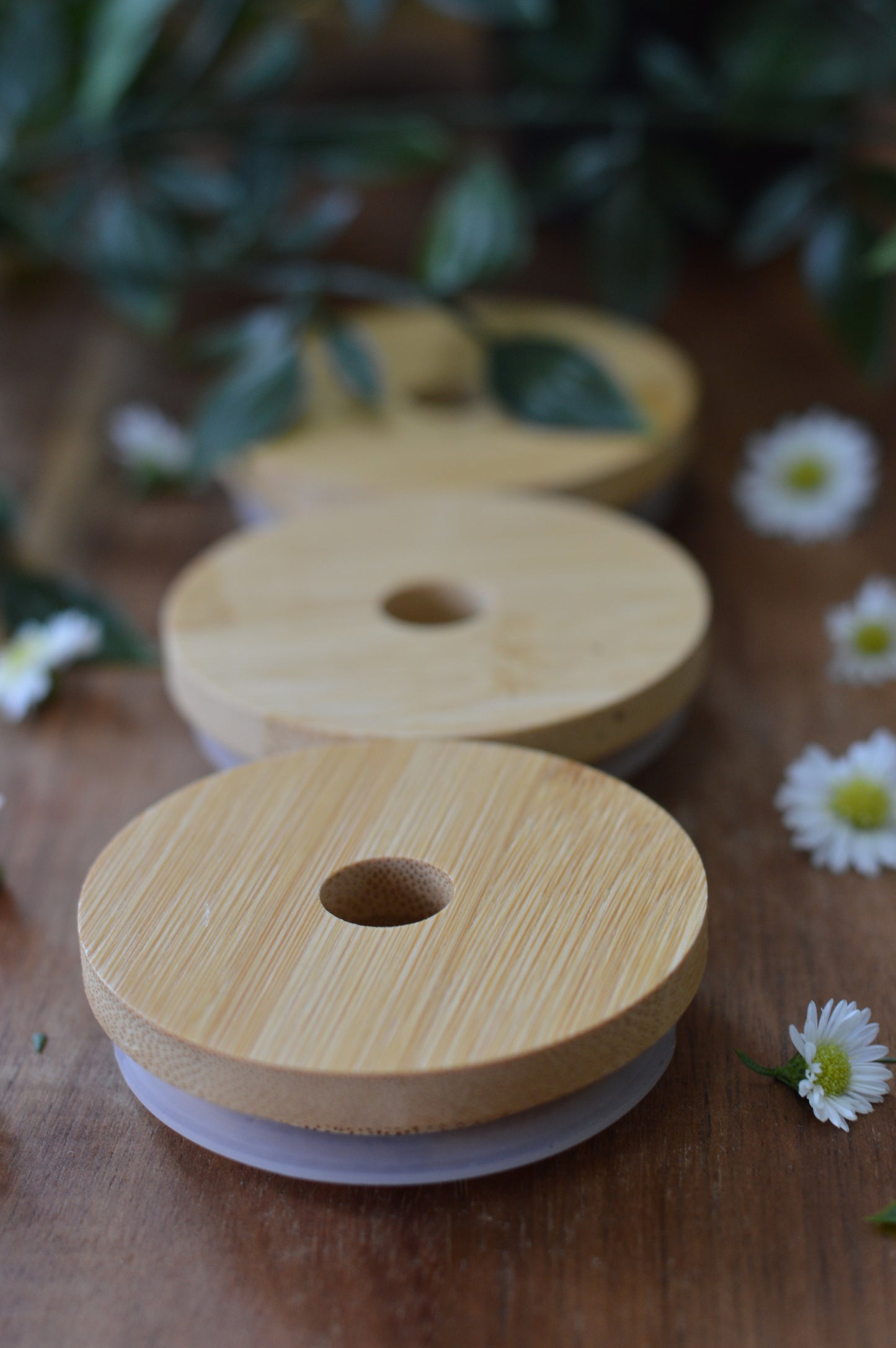 Bamboo Lid for 16oz Glass Cup