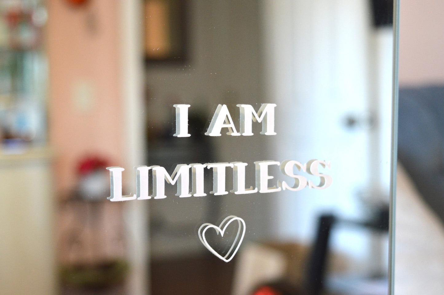I Am Limitless Mirror Decal