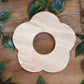 Flower Wooden Coaster