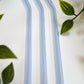 Light Blue Reusable Glass Straw (1 straw)