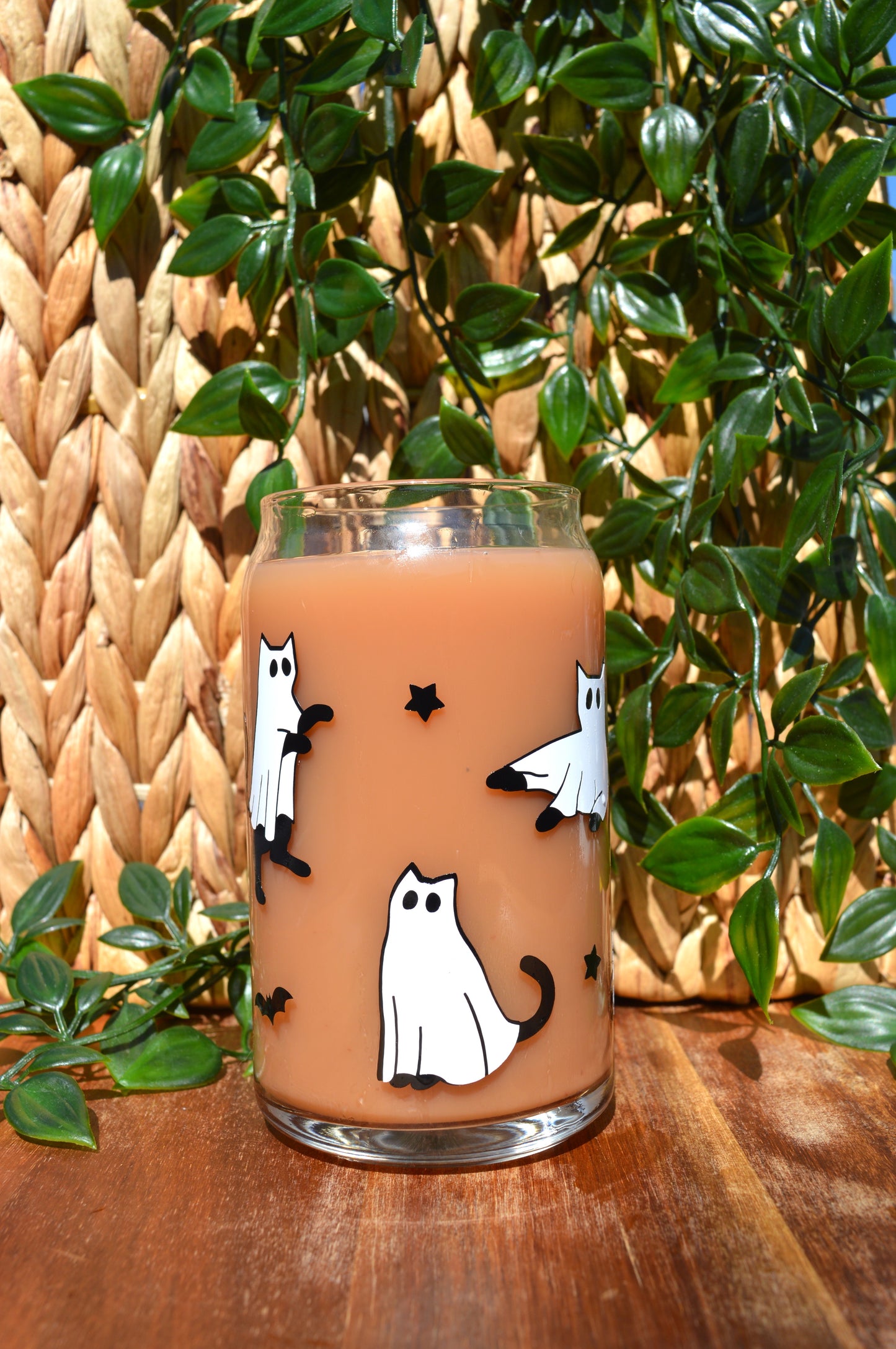 Cute Cat Ghost Cup 16 oz