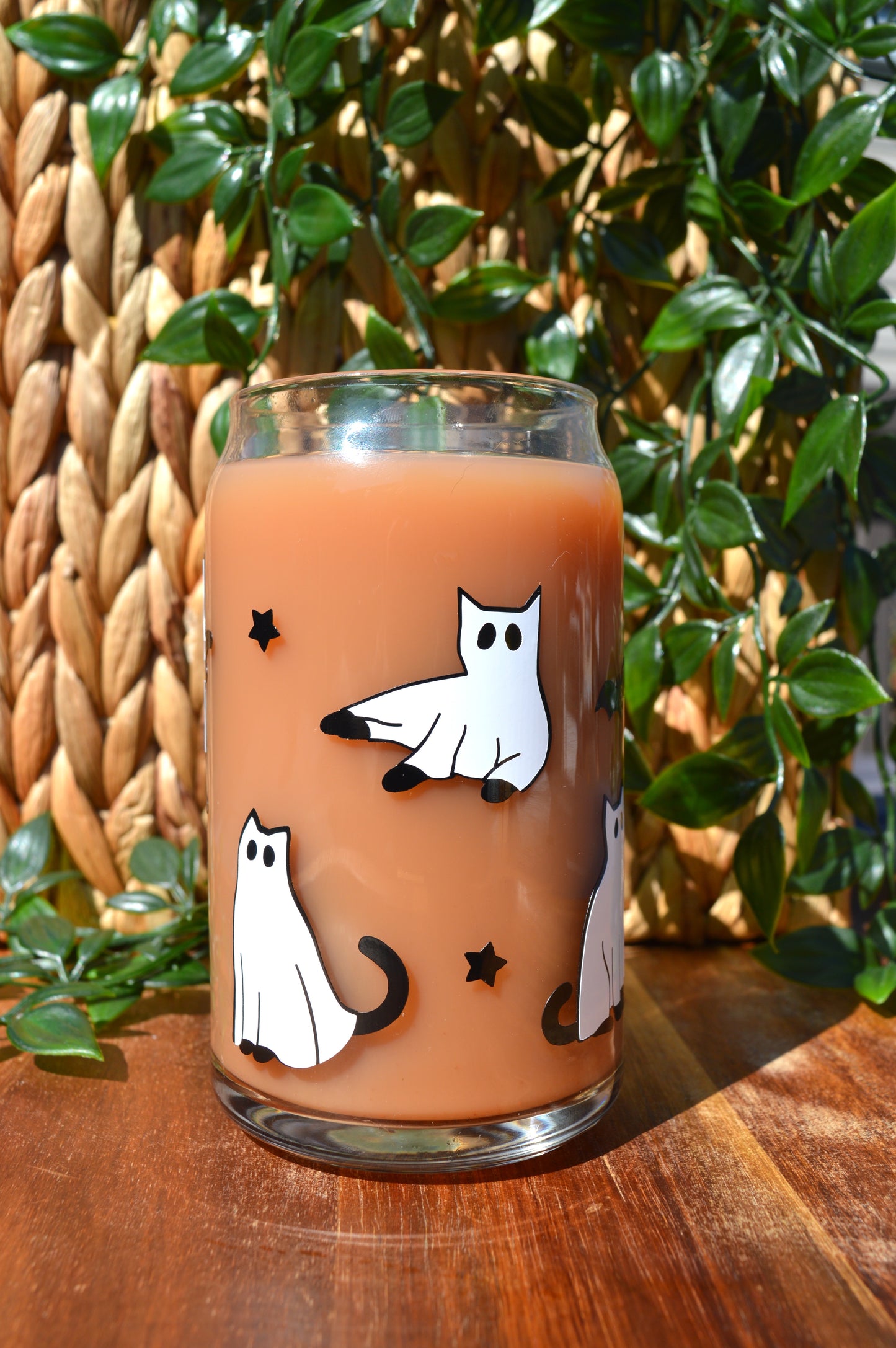 Cute Cat Ghost Cup 16 oz