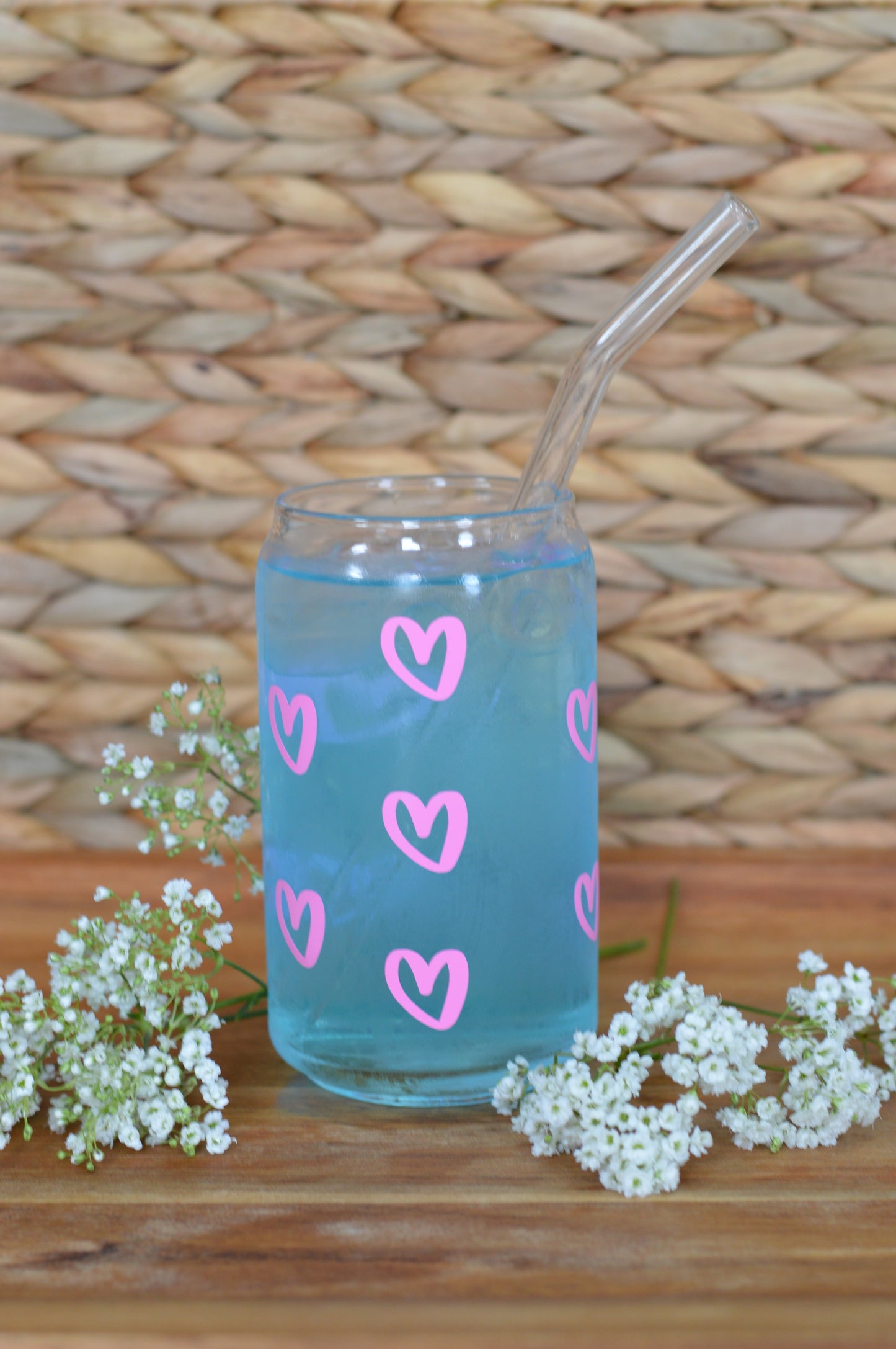 Heart Glass Cup