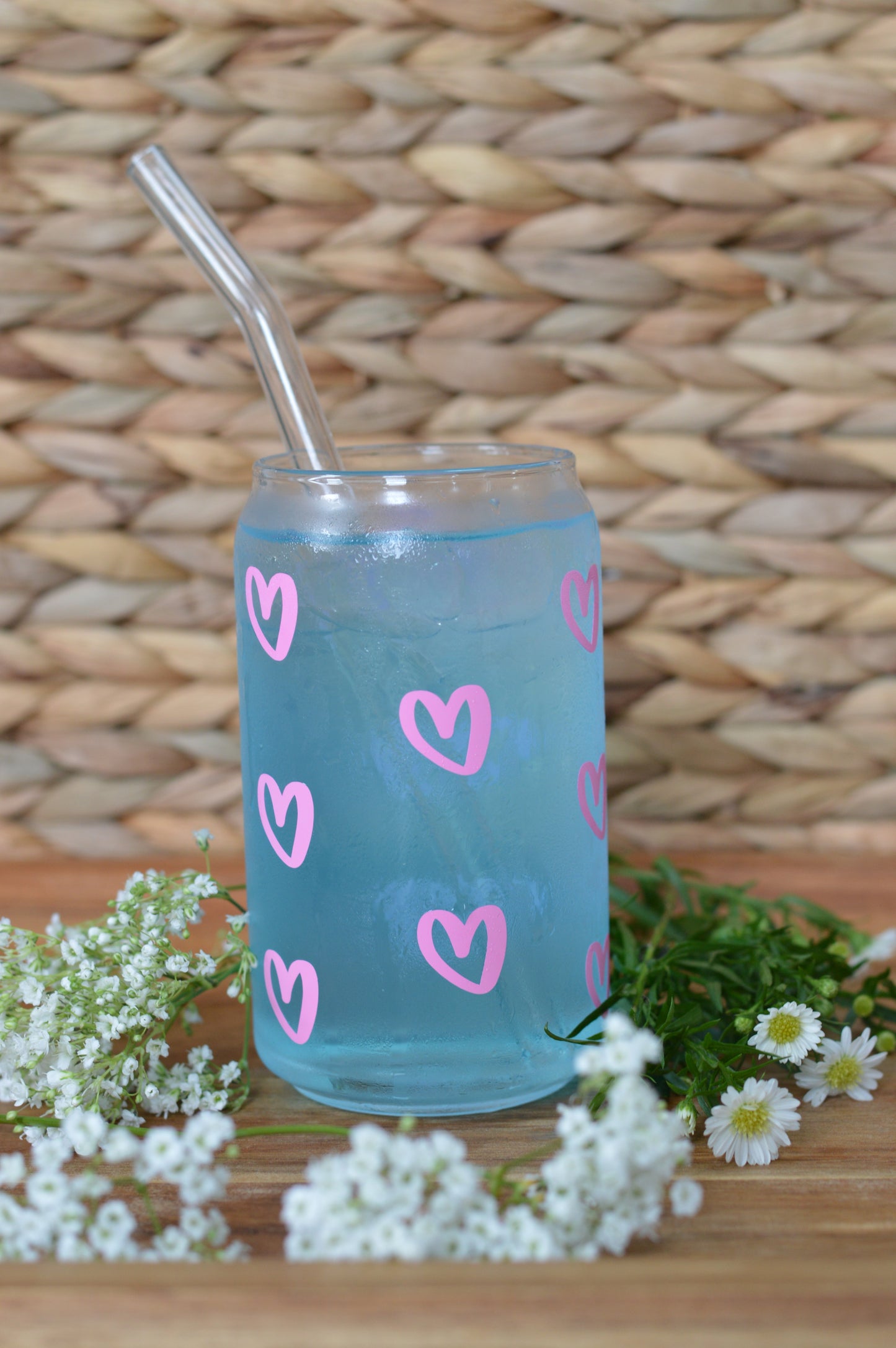 Heart Glass Cup