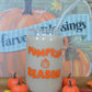 Pumpkin Season Glass Cup