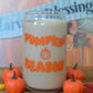 Pumpkin Season Glass Cup
