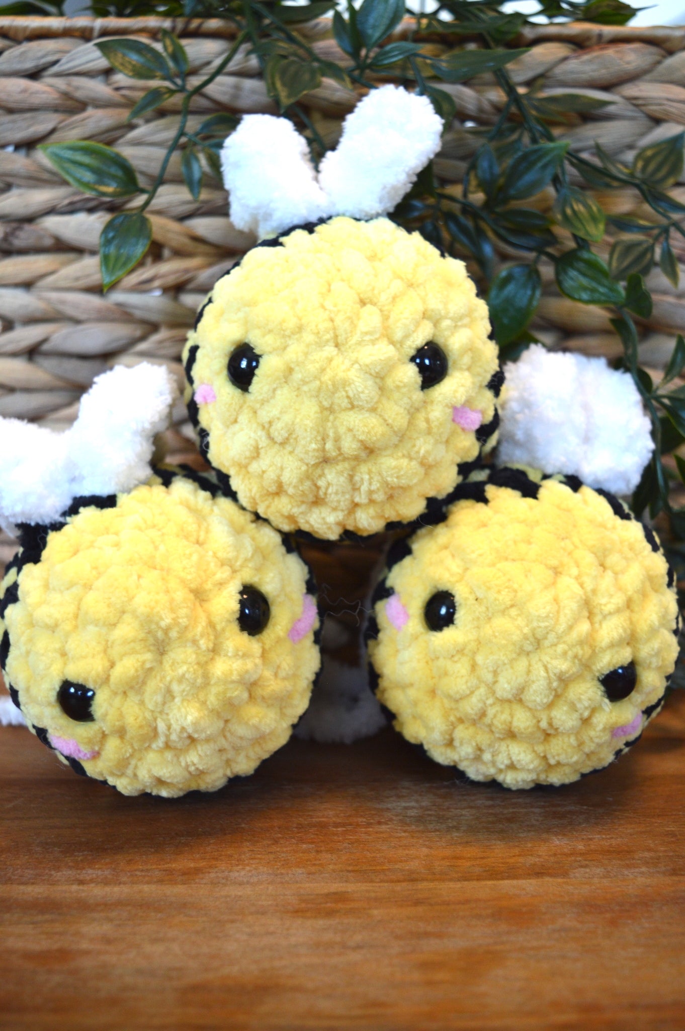 Handmade Crochet Bee